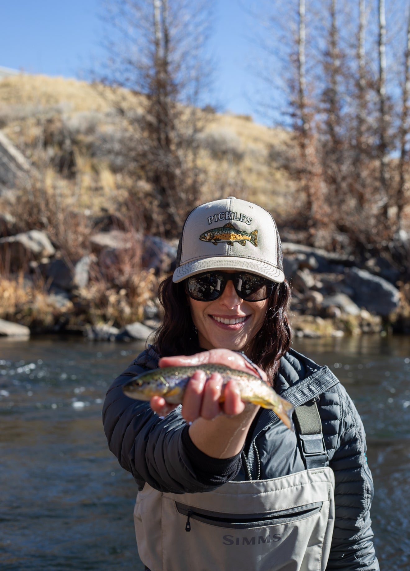 Pickles Brown Trout Hat