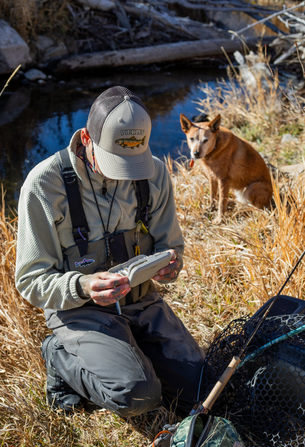 Pickles Brown Trout Hat